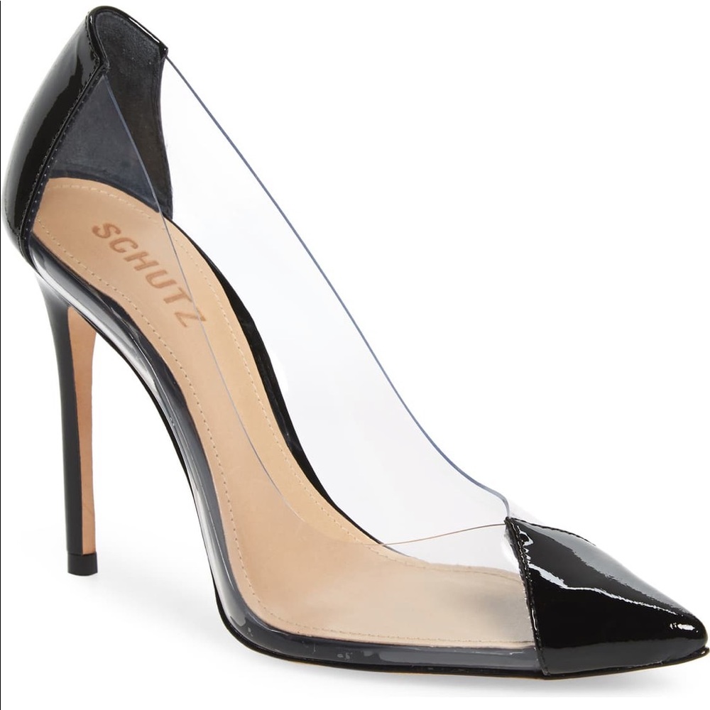 Schutz Cendi Transparent Heel